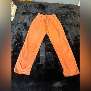 Do+Be Burnt Orange suede pants. Size small.